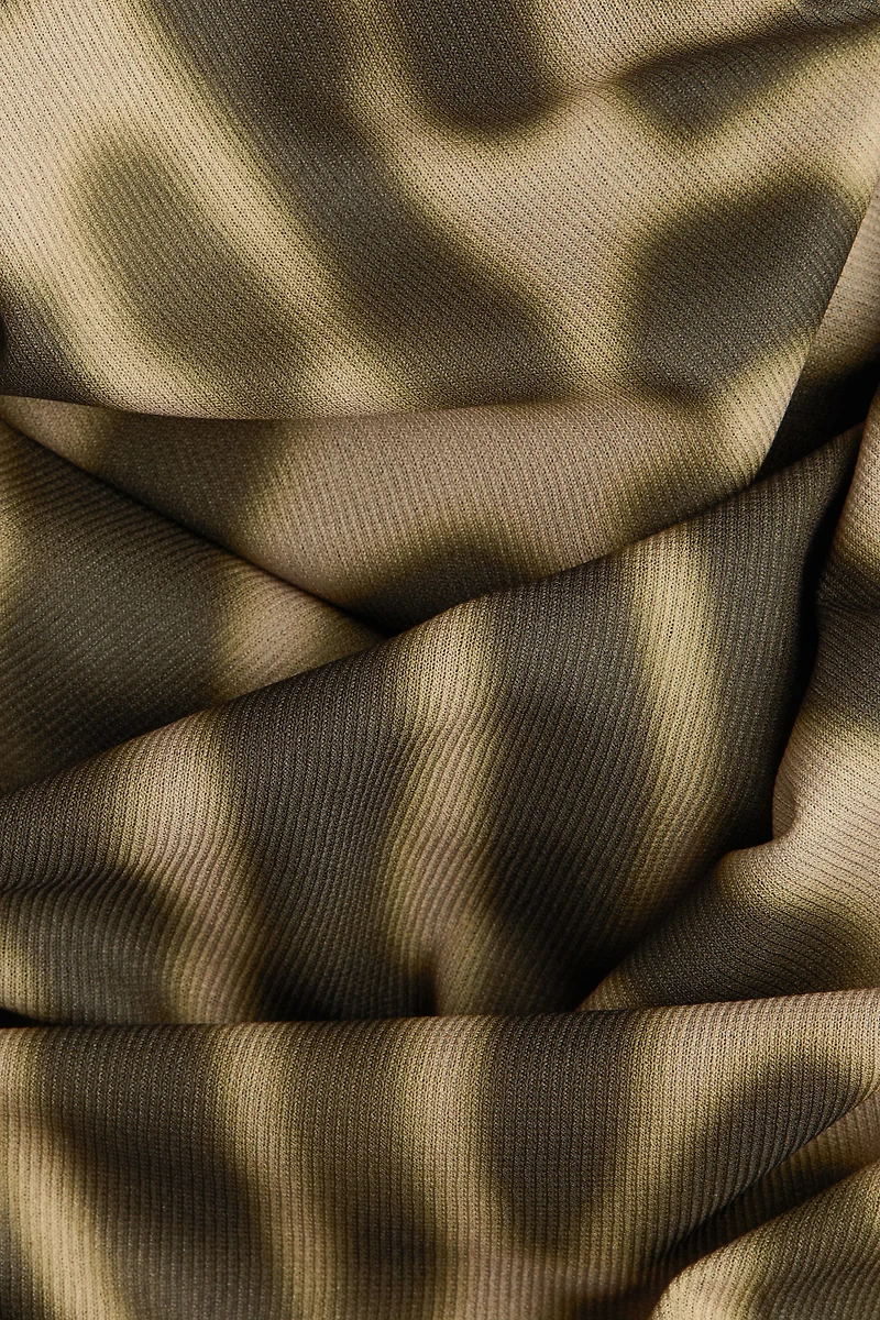 Robe maxi à encolure bénitier