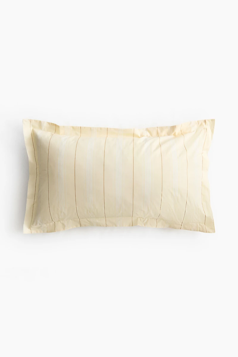Cotton Percale Pillowcase