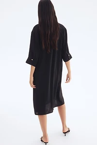 Shirt Dress with Belt