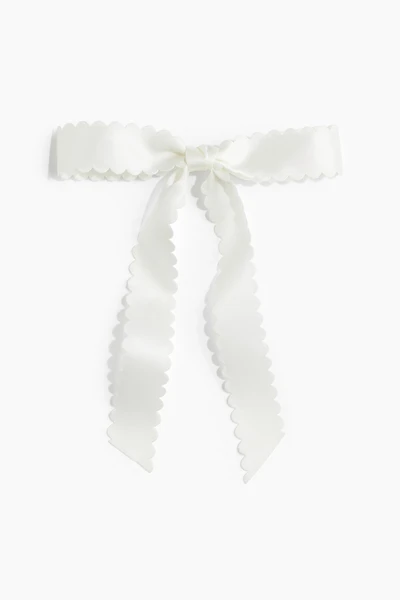 Satin Bow Hair Clip