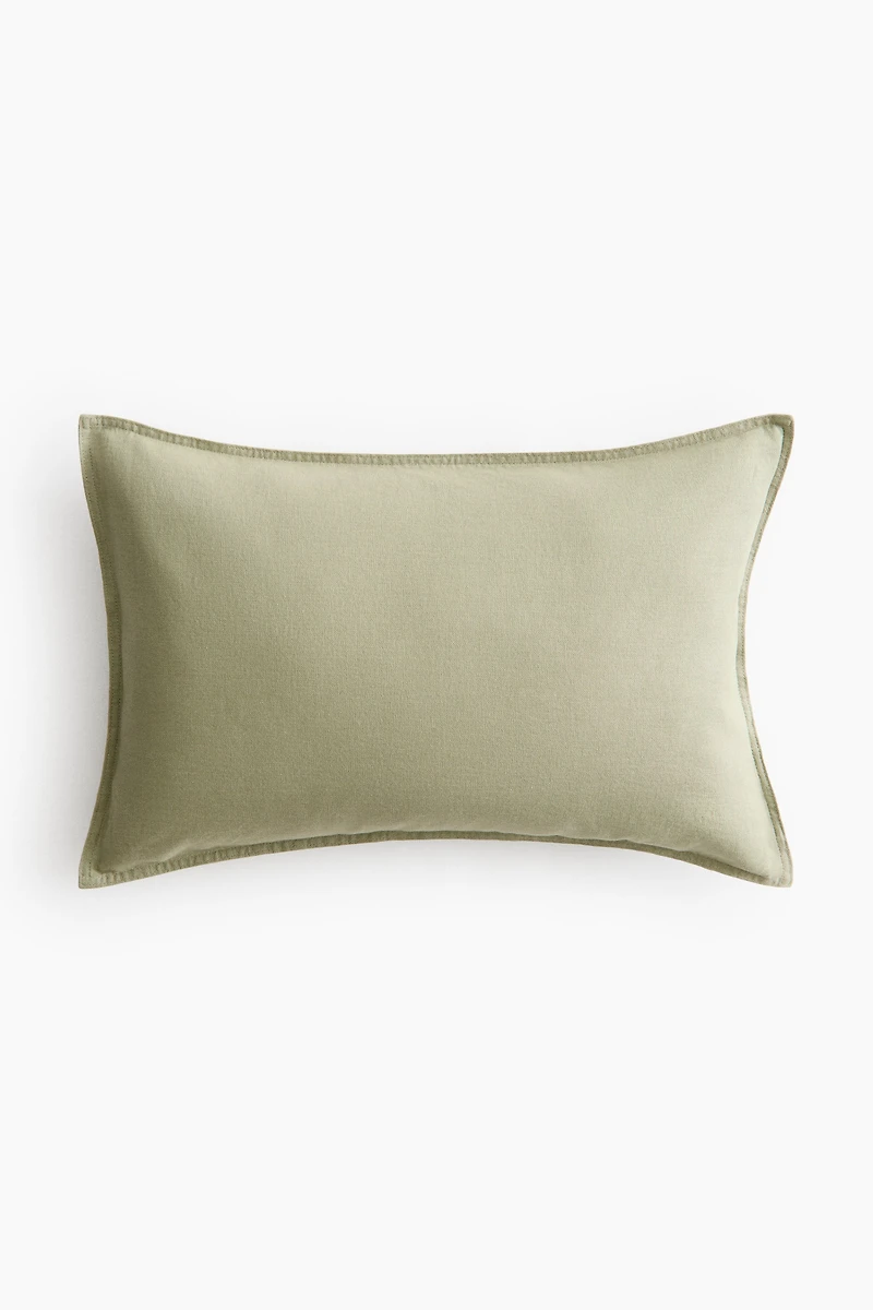 Linen-blend Cushion Cover