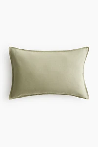 Linen-blend Cushion Cover