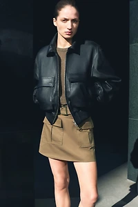 Utility Skirt with Belt