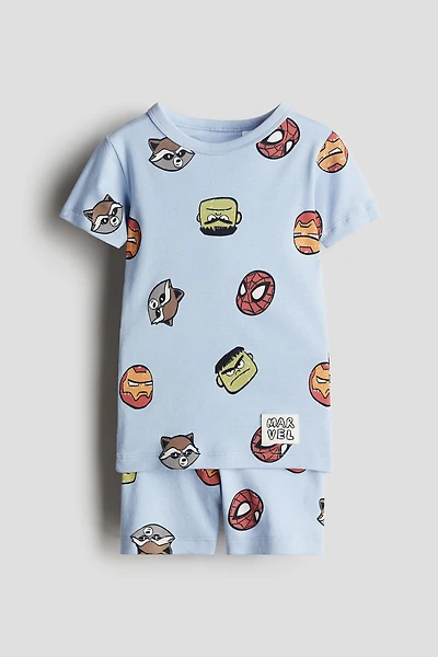 Snug Fit Cotton Jersey Pajamas