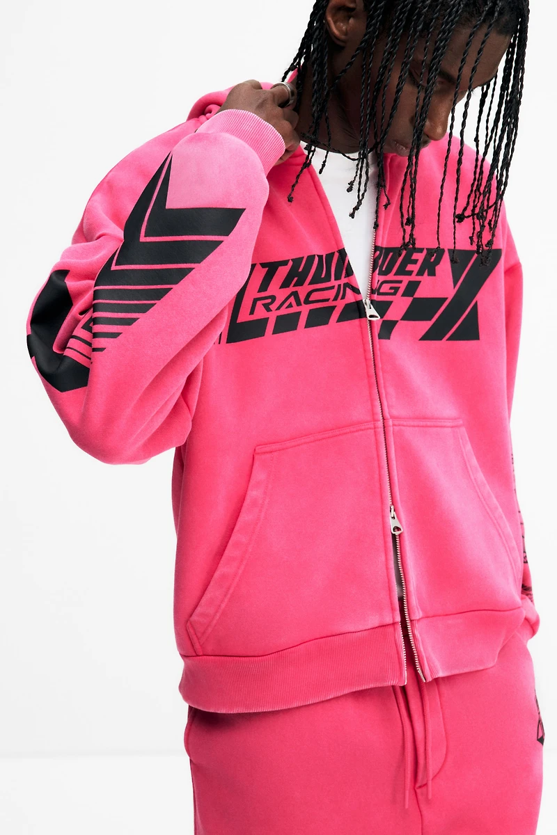 Oversized Hooded Jacket