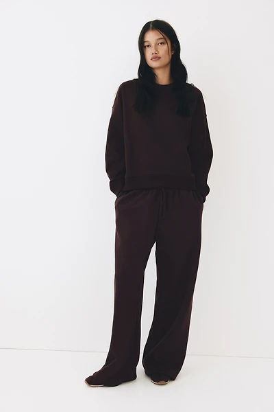 Sweatshirt with Printed Motif