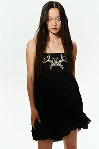 Cotton Strappy Dress