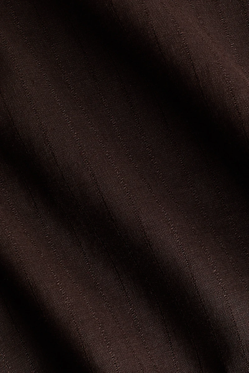 Oversized Linen Shirt