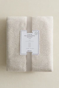 2-Pack Extra-Long Bouclé Curtain Panels