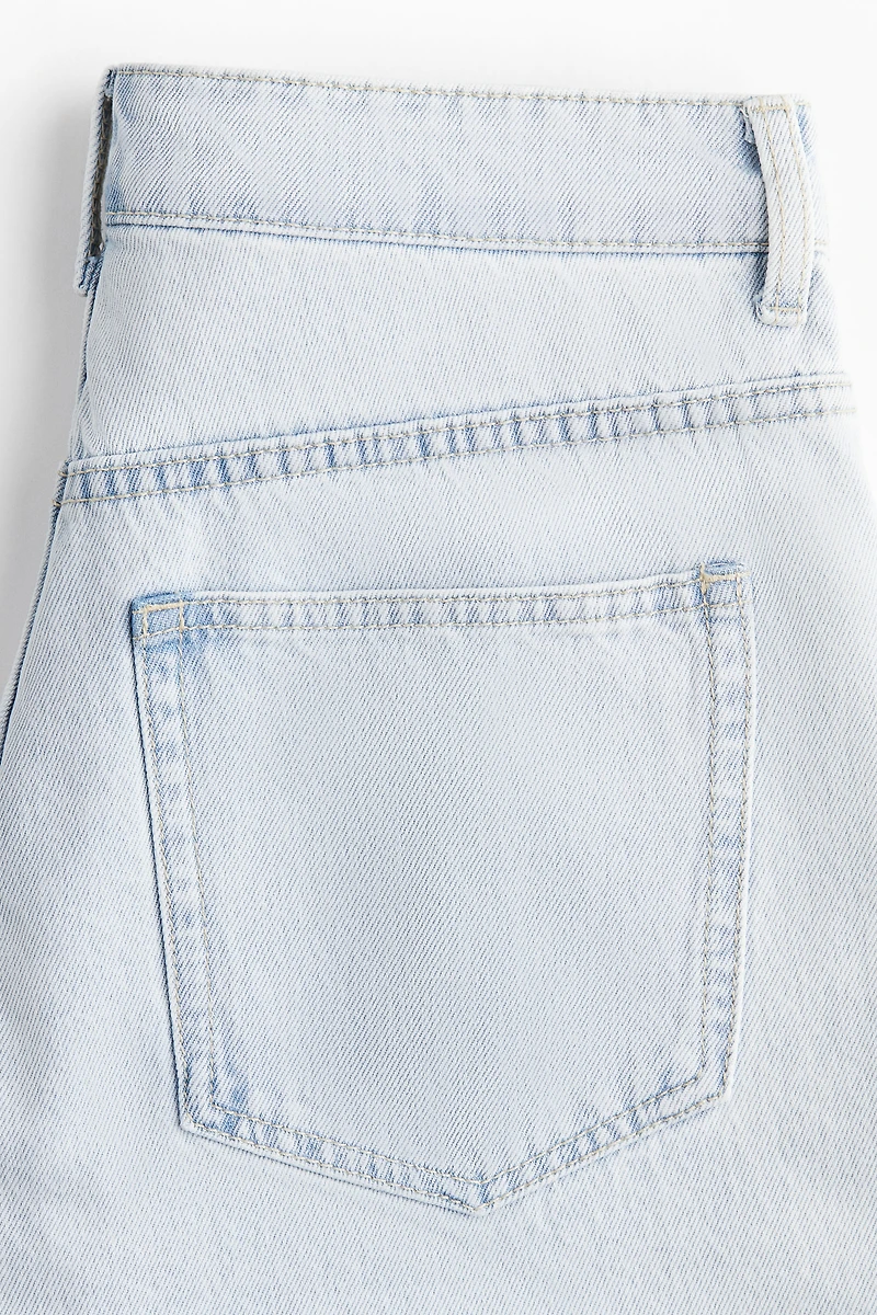 Denim Bermuda Shorts