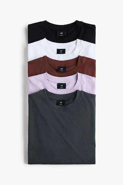 5-pack Regular Fit T-shirts