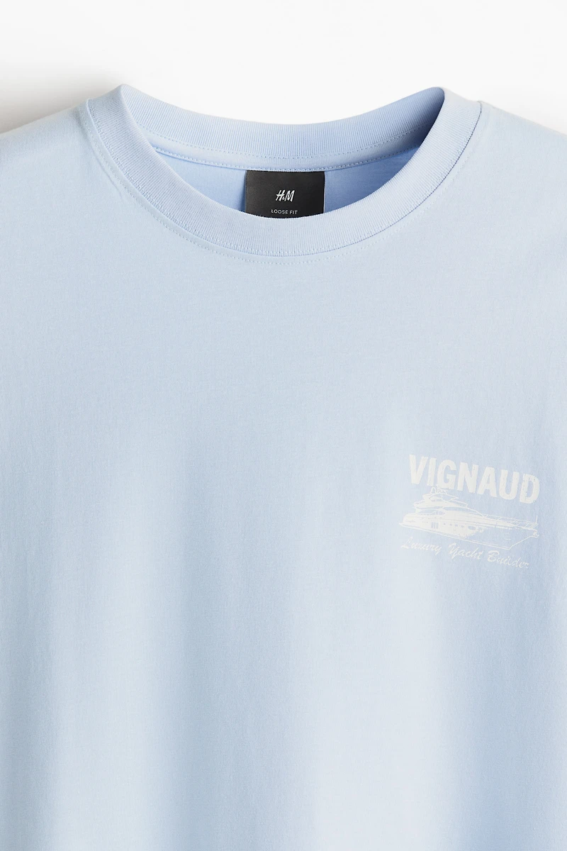 T-shirt imprimé Coupe Flottante