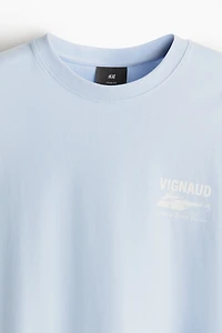 T-shirt imprimé Coupe Flottante