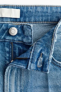 High-Rise Slim Straight Ankle Jeans