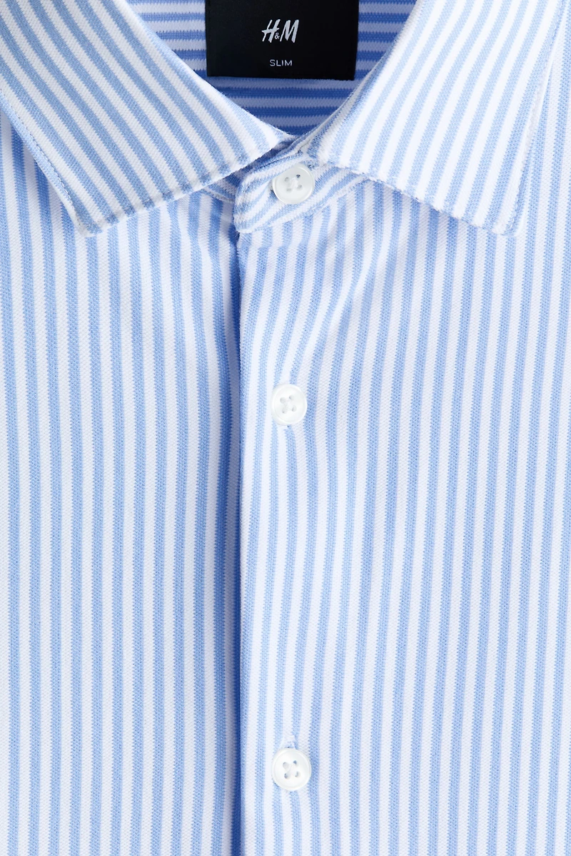 Four-Way Stretch Slim-Fit Shirt