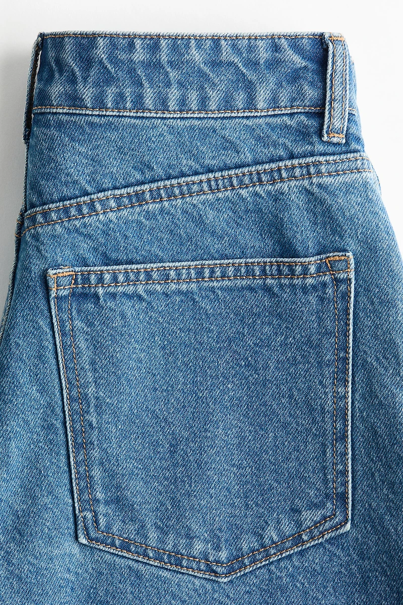 Denim Bermuda Shorts