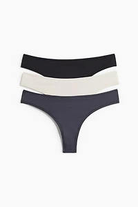 3-pack Microfiber Brazilian Briefs