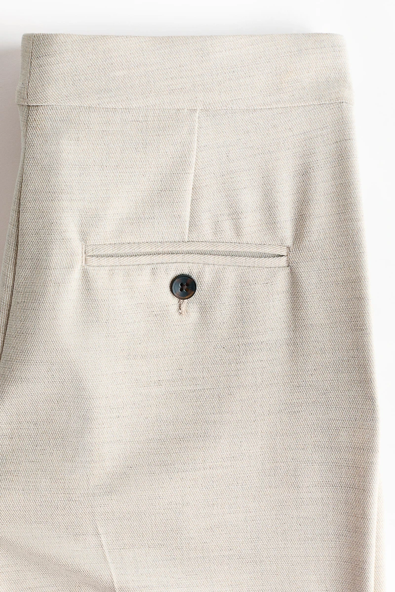 Pantalon semi-évasé sept huitième