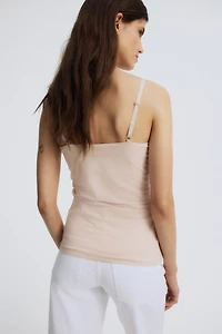 Haut d'allaitement MAMA à bretelles fines