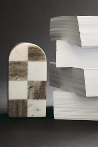 Marble Bookend