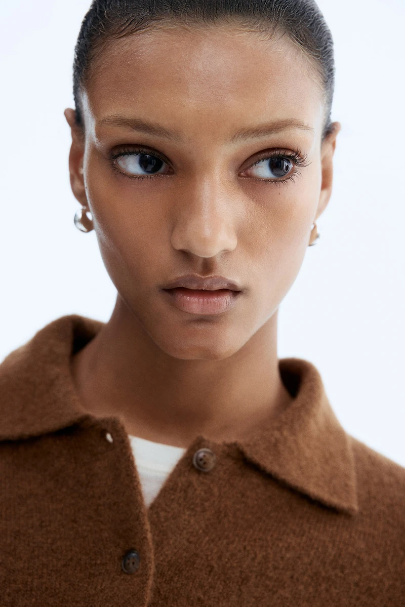 Cardigan with Collar