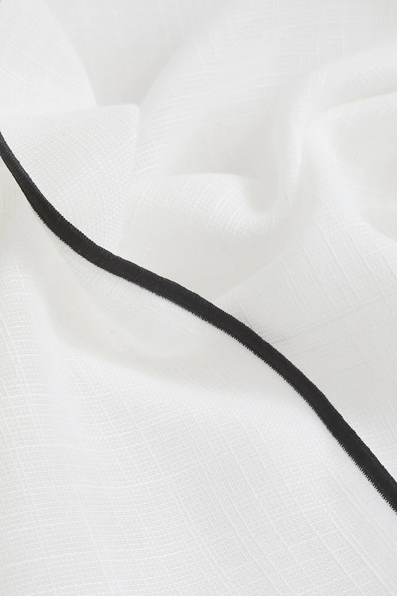 2-Pack Slub-Weave Curtains