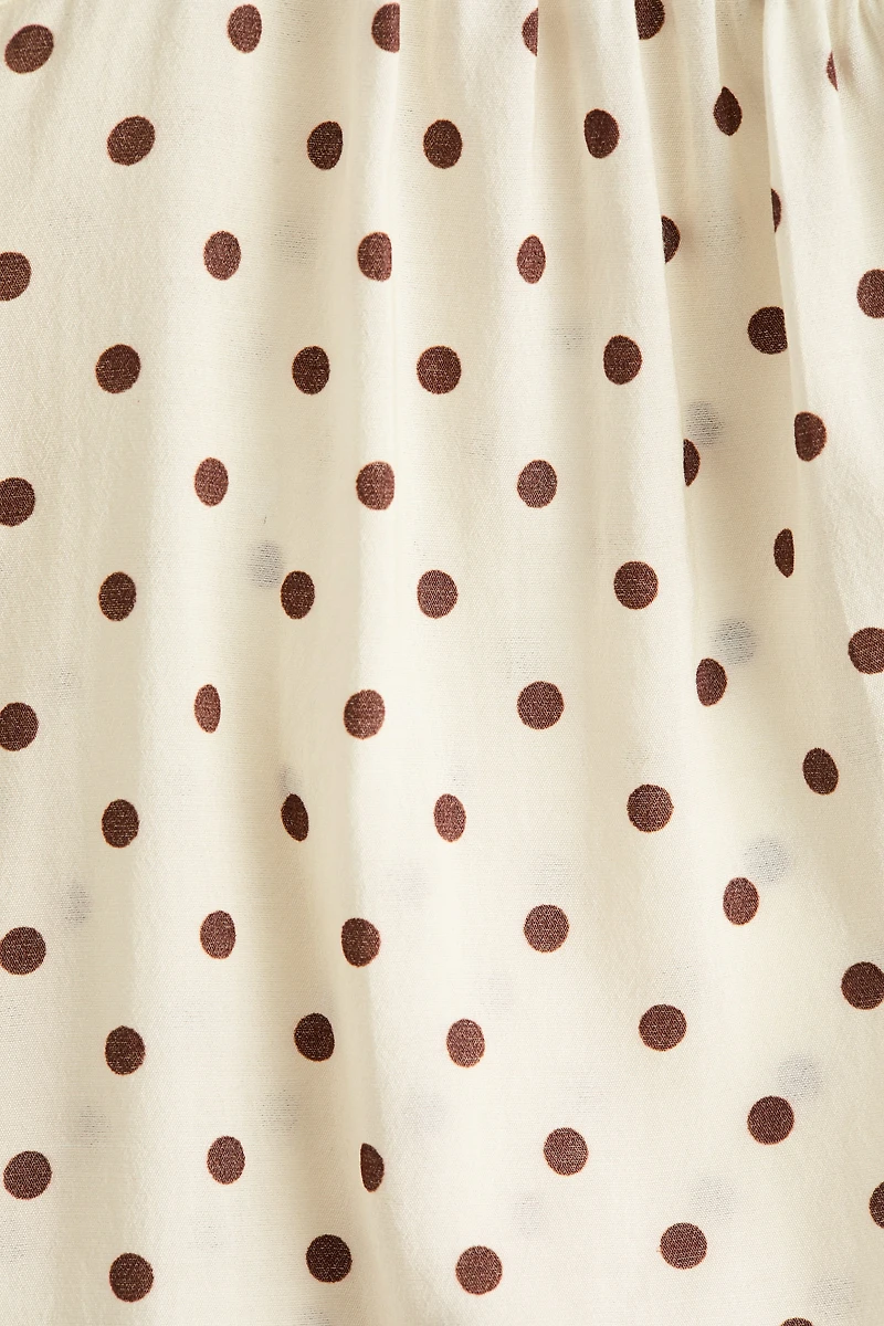 Blouse à manches bouffantes