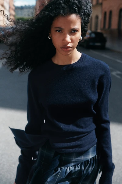 Tie-Detail Sweater