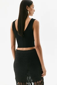 Dense-Knit Tank Top