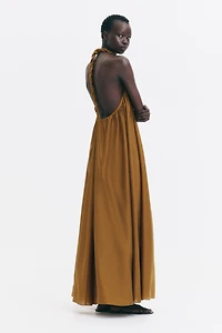 Braided-Detail Dress