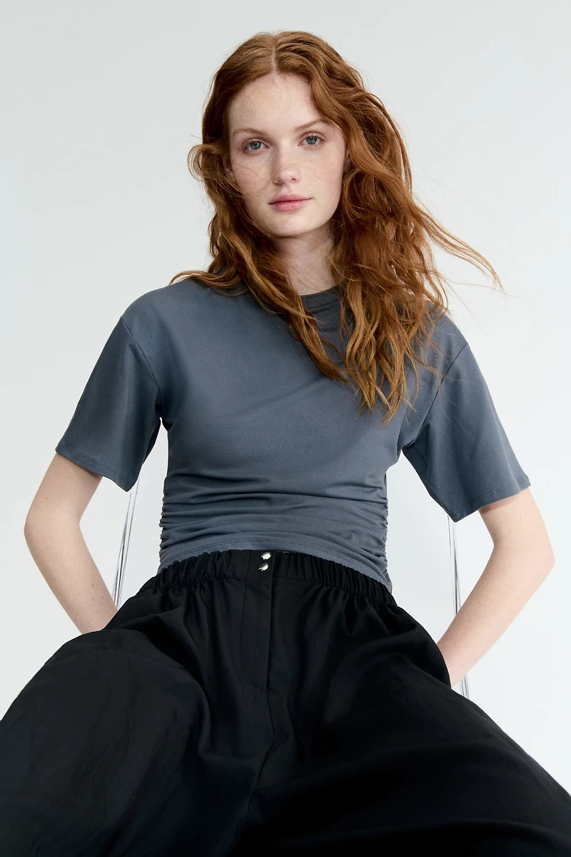 Ruched T-Shirt
