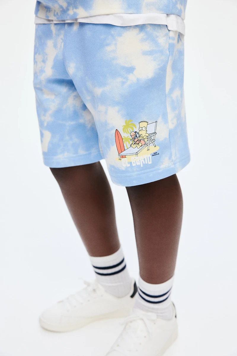 Printed Sweatshorts