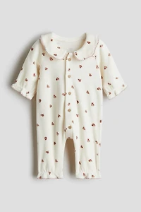 Cotton Velour Jumpsuit