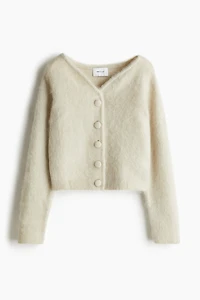 Mohair-Blend Cardigan