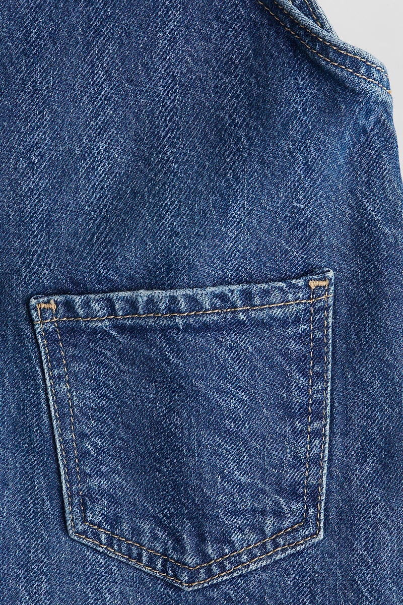 Denim Overall Dress