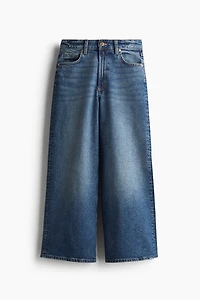 High Rise Wide-cut Jeans