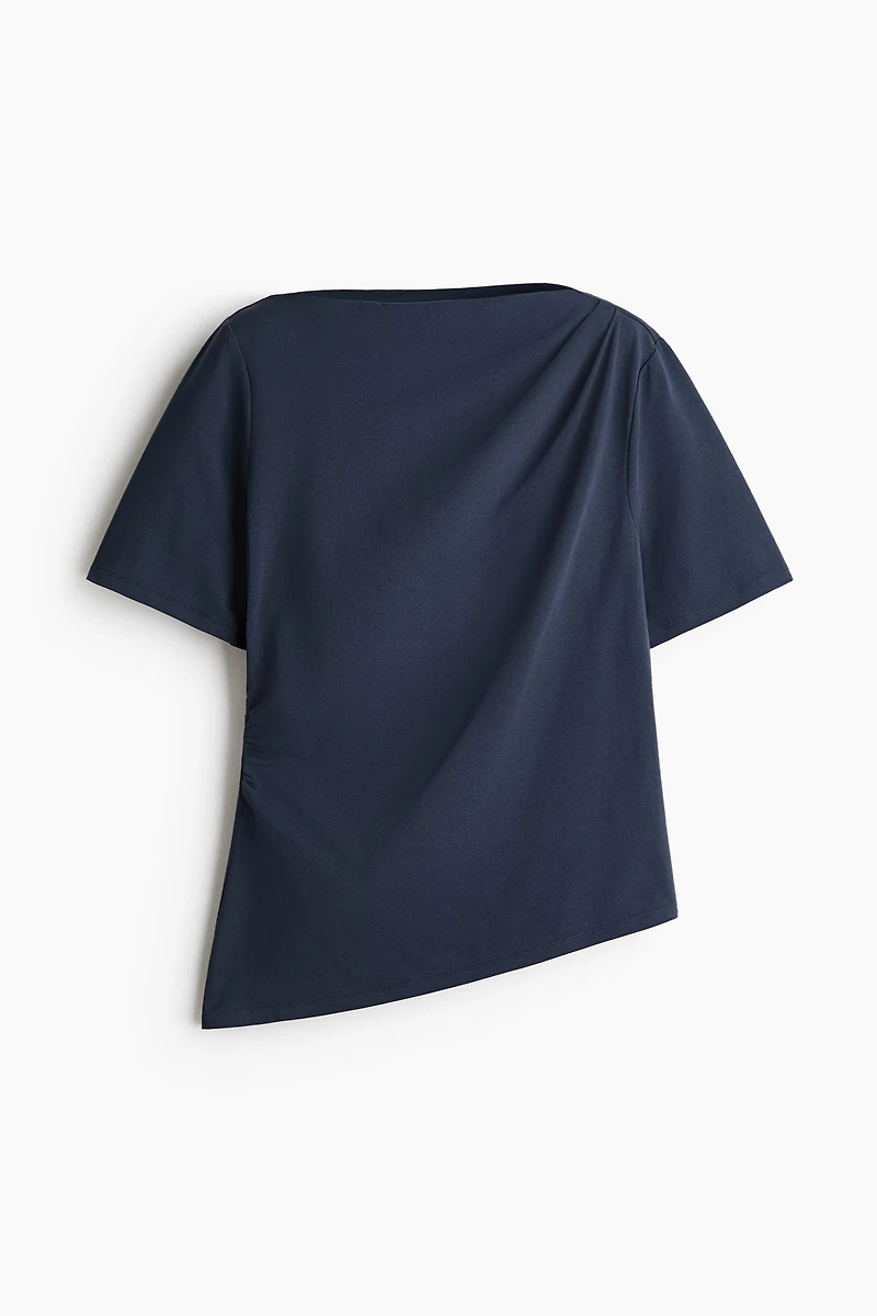 Draped Asymmetric Top