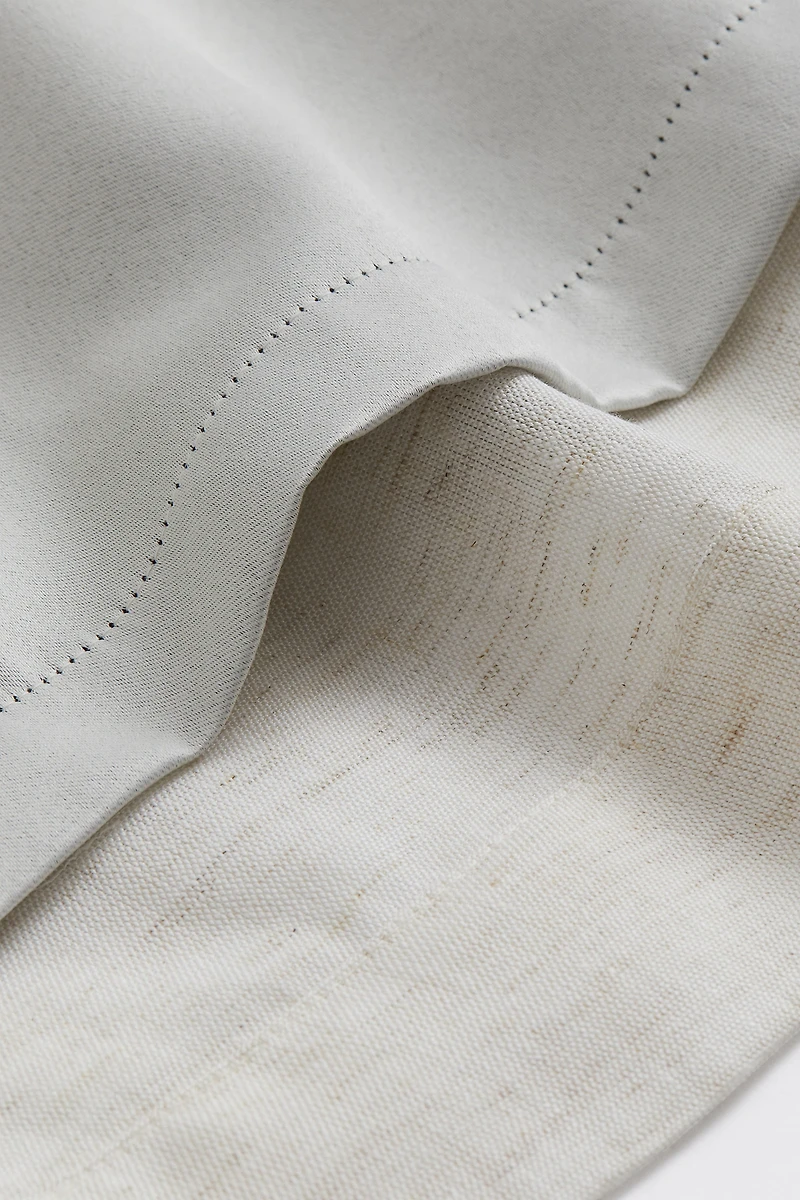 Lot de 1 large rideau occultant en lyocell mélangé