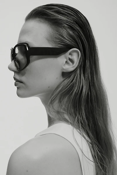 Lunettes de soleil carrées