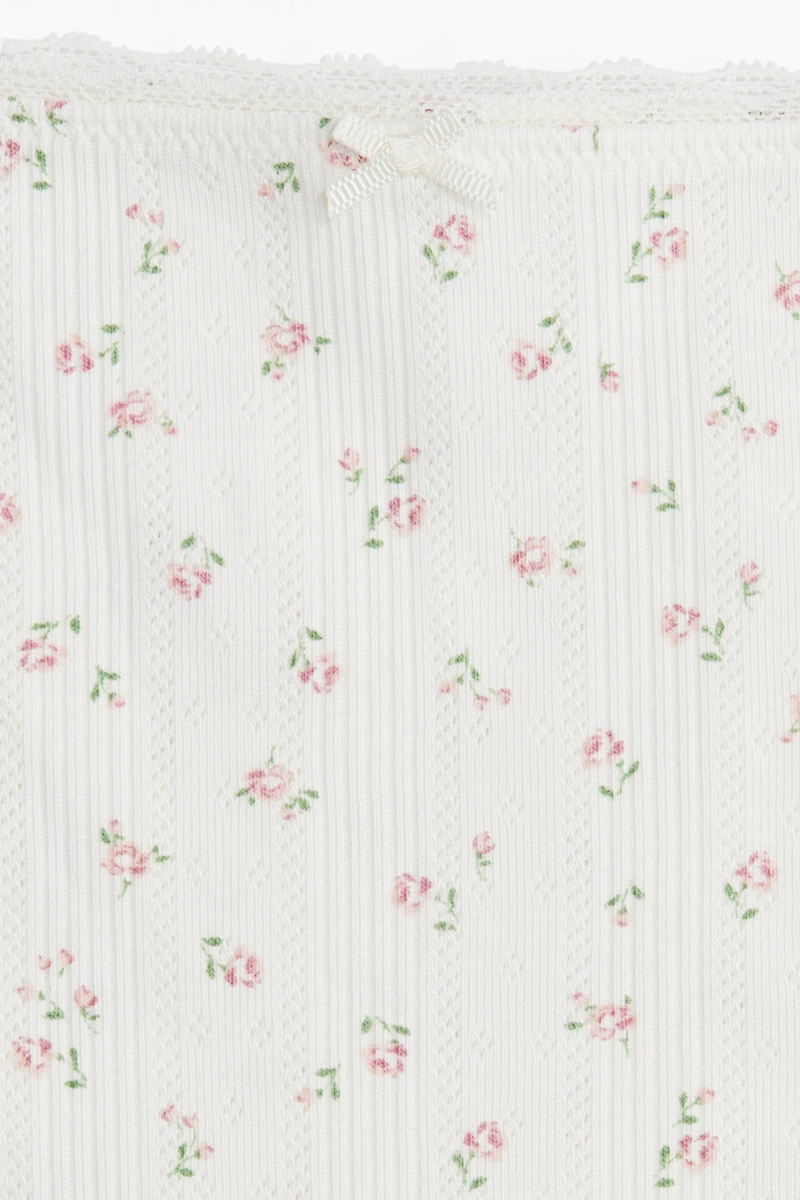 Pointelle Shortie Briefs