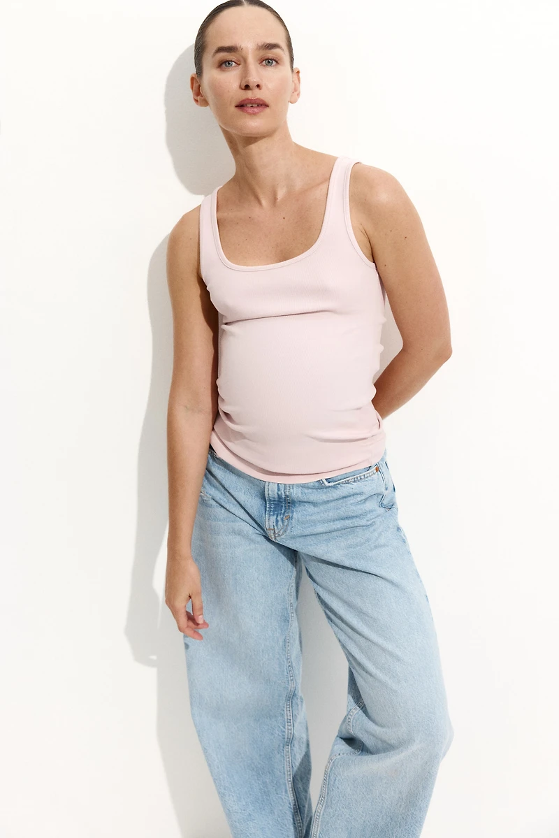 MAMA Ribbed Tank Top