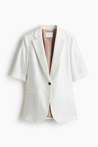 Blazer à manches courtes