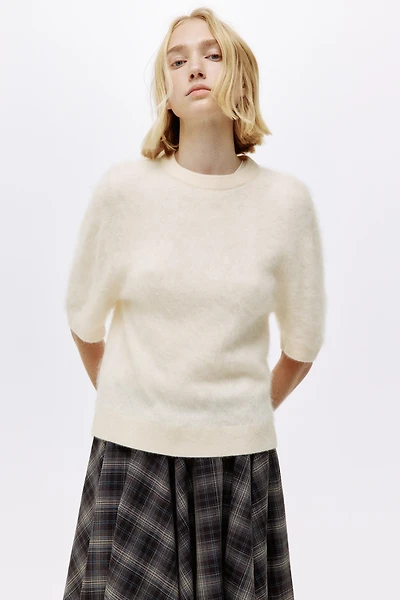 Brushed Cashmere Top