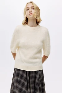 Brushed Cashmere Top