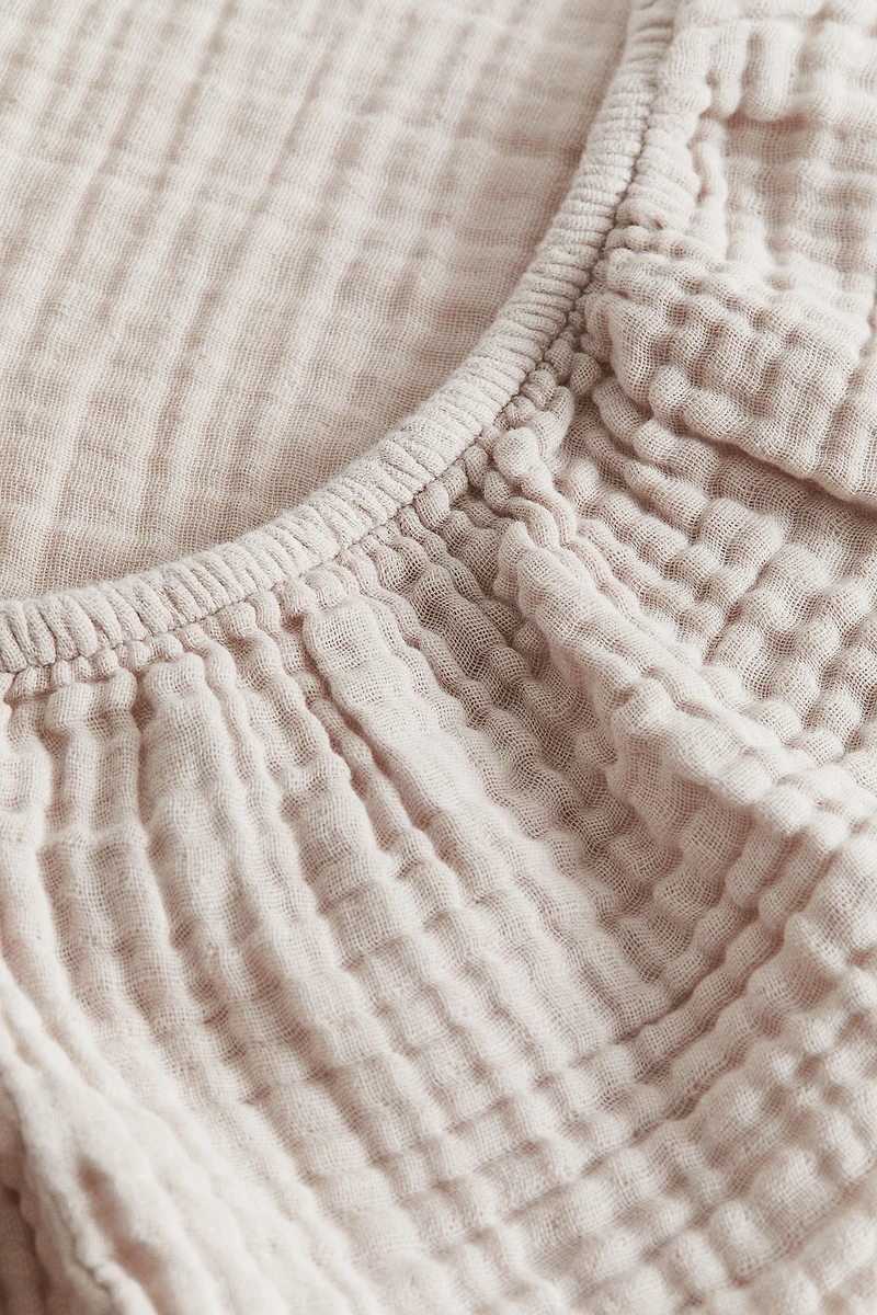 Muslin Fitted Crib Sheet