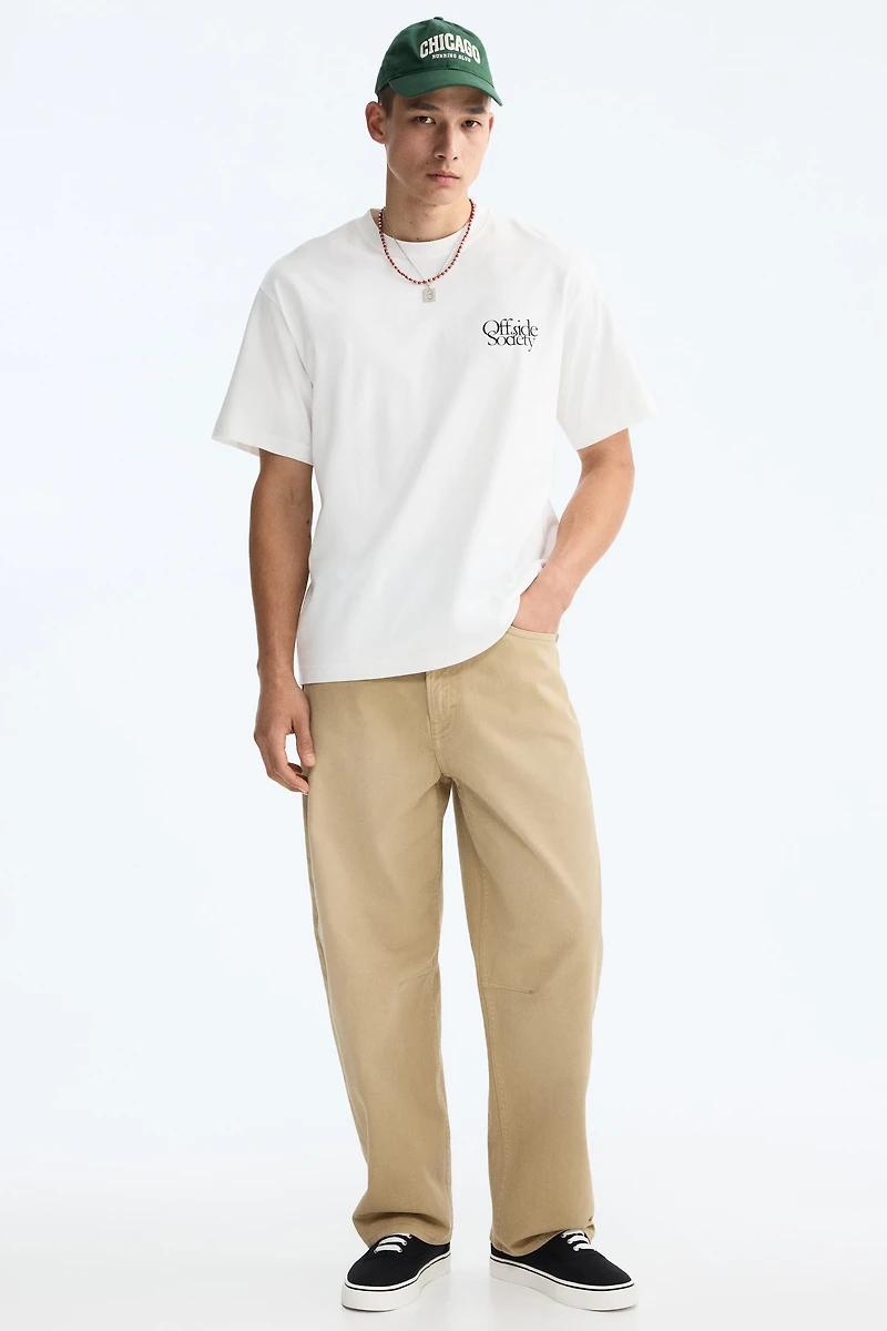 Loose Fit Printed T-shirt