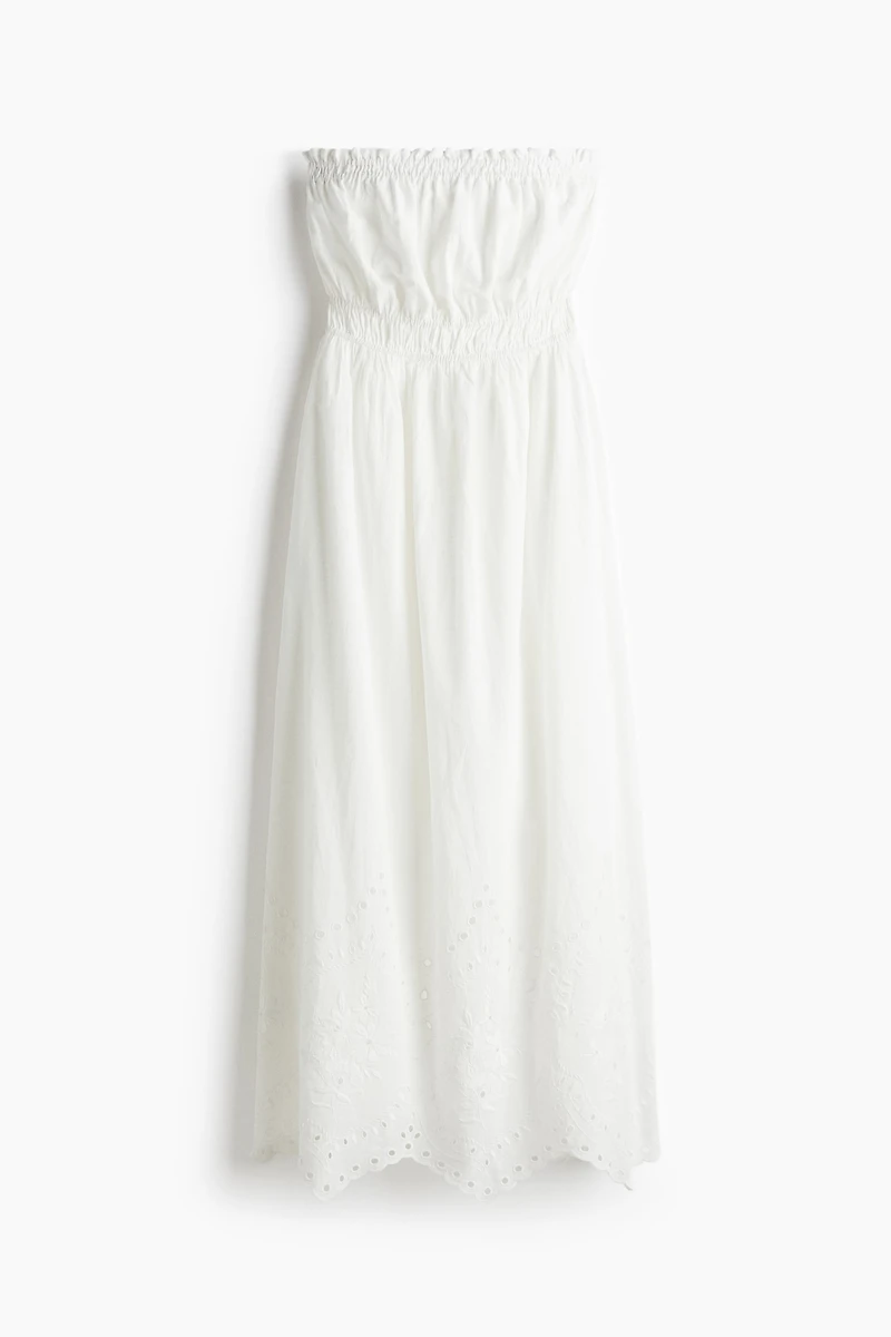 Cotton Bandeau Dress