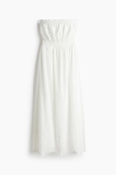Cotton Bandeau Dress