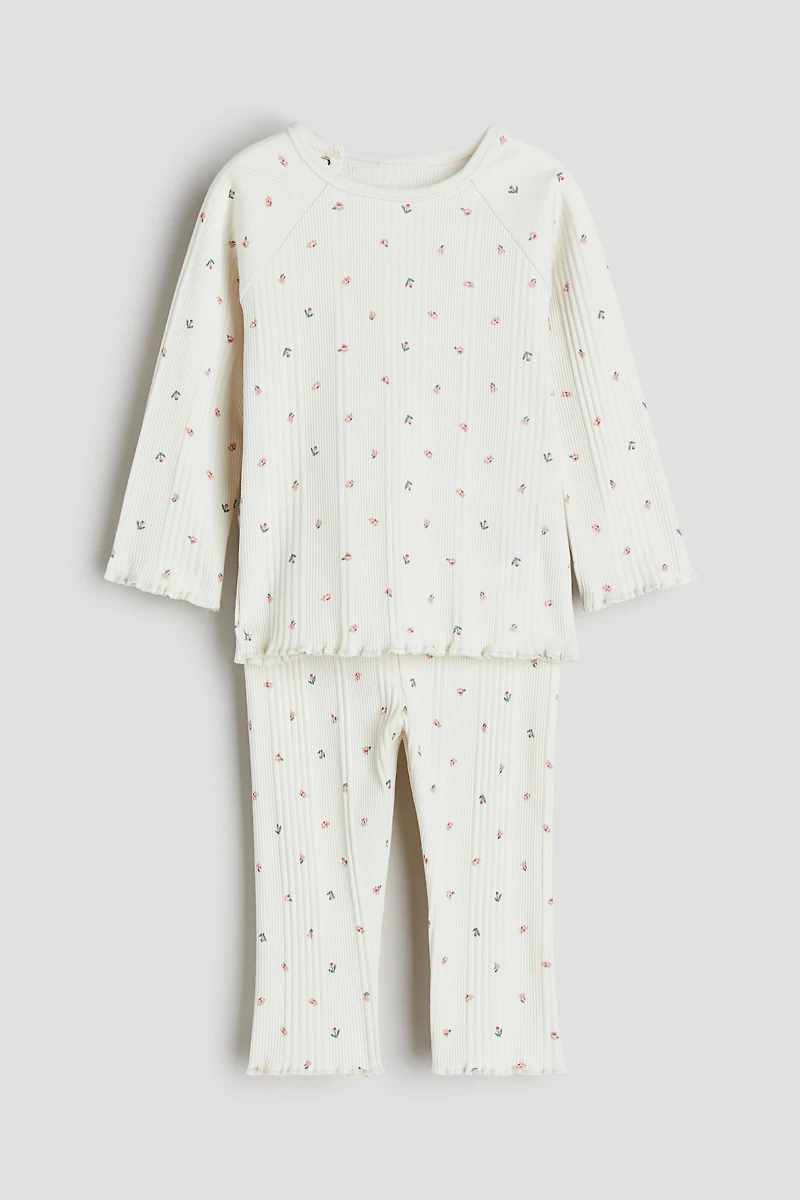 2-piece Waffled Set
