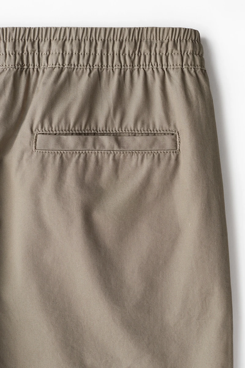 Regular-Fit Canvas Shorts